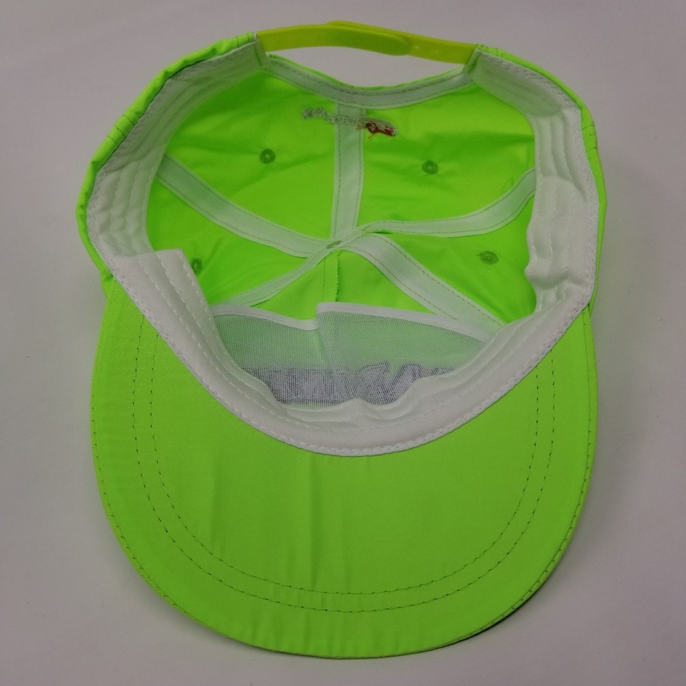 Seattle Mariners Lime Neon Green Nylon Snapback Hat - Picture 10 of 11